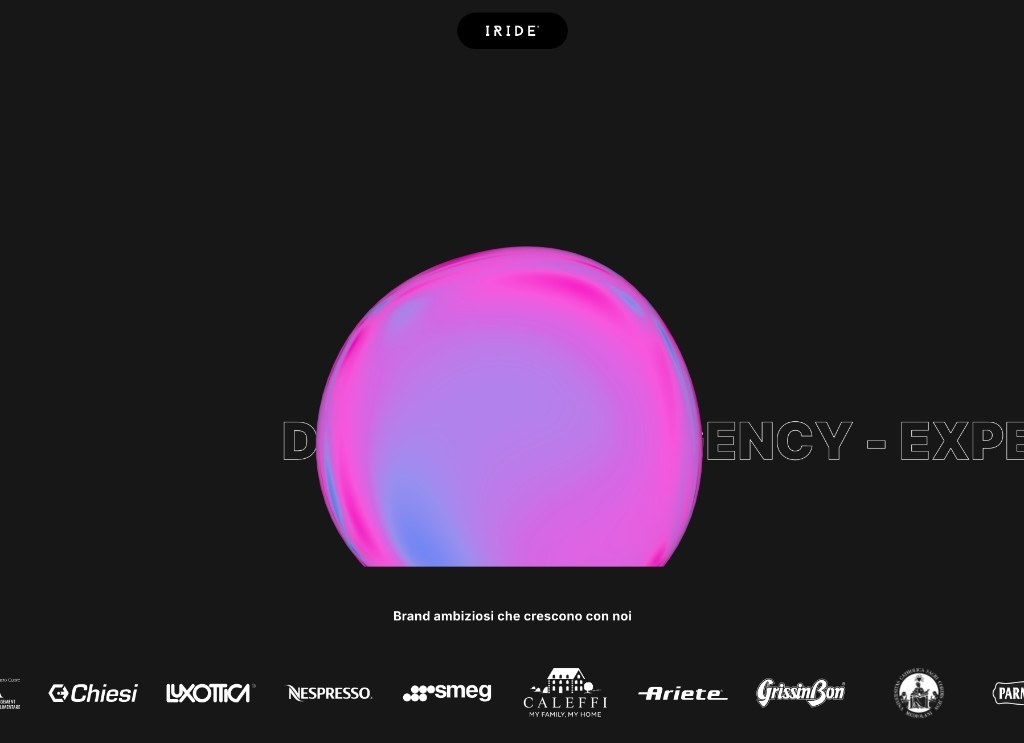 Iride Digital website preview